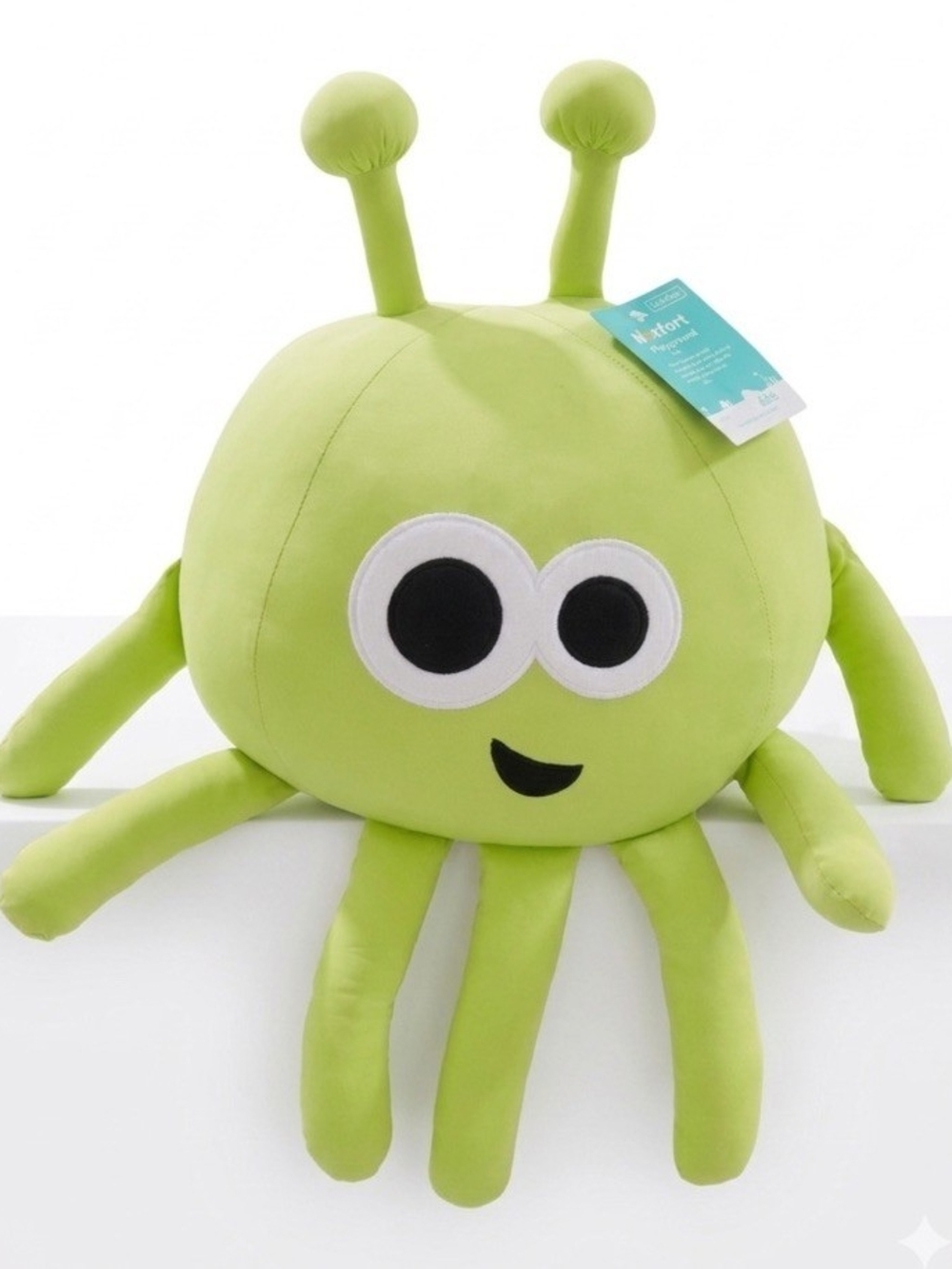 Pillowfort Soothing Weighted Alien Green Weighted Plush Alien NWT